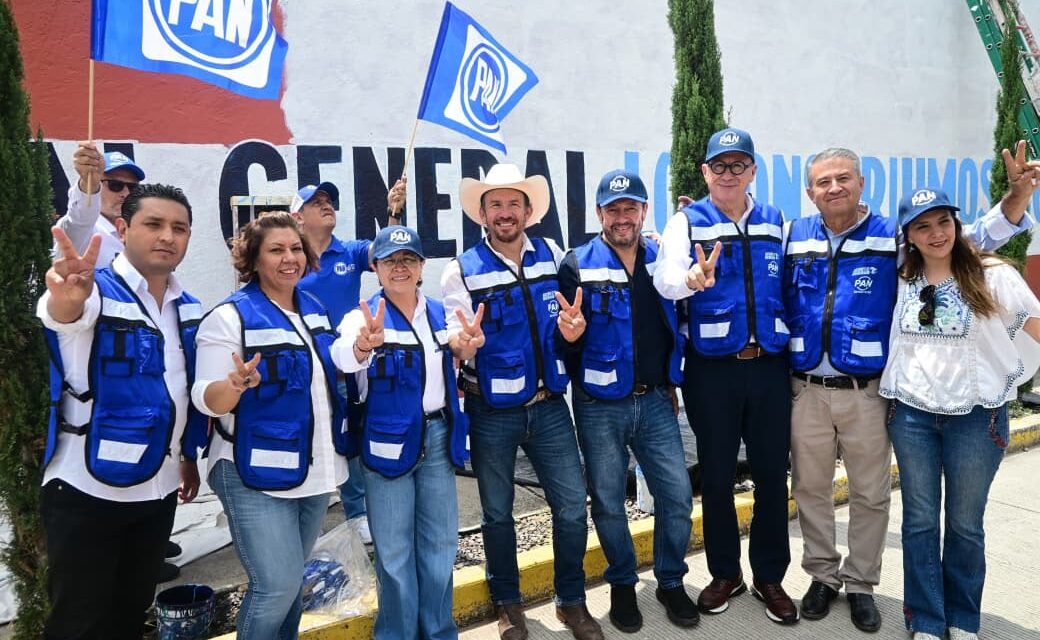 Con “Menos escritorio, más Territorio”; PAN despliega estructura en estado de Guanajuato