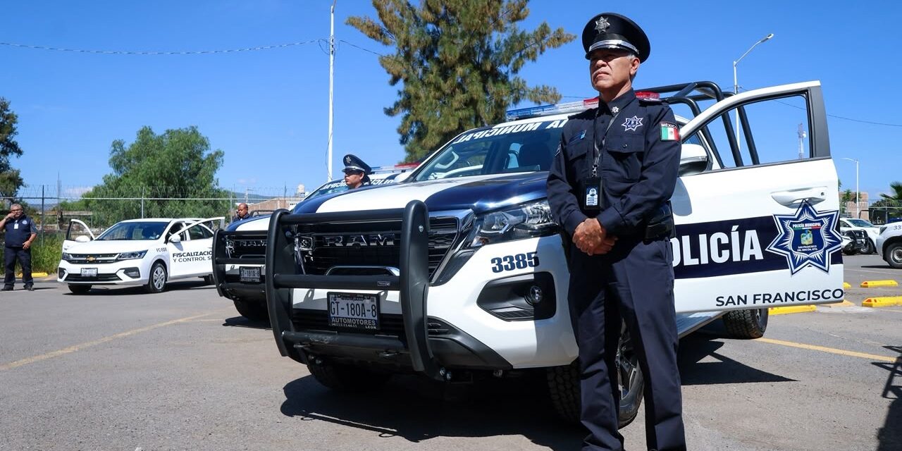 Secretaría de Seguridad Ciudadana de SFR tiene 11 nuevas unidades