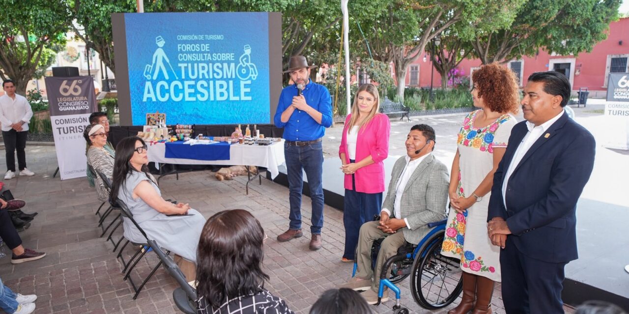 Realizan primer foro de consulta sobre Turismo Accesible en Purísima del Rincón