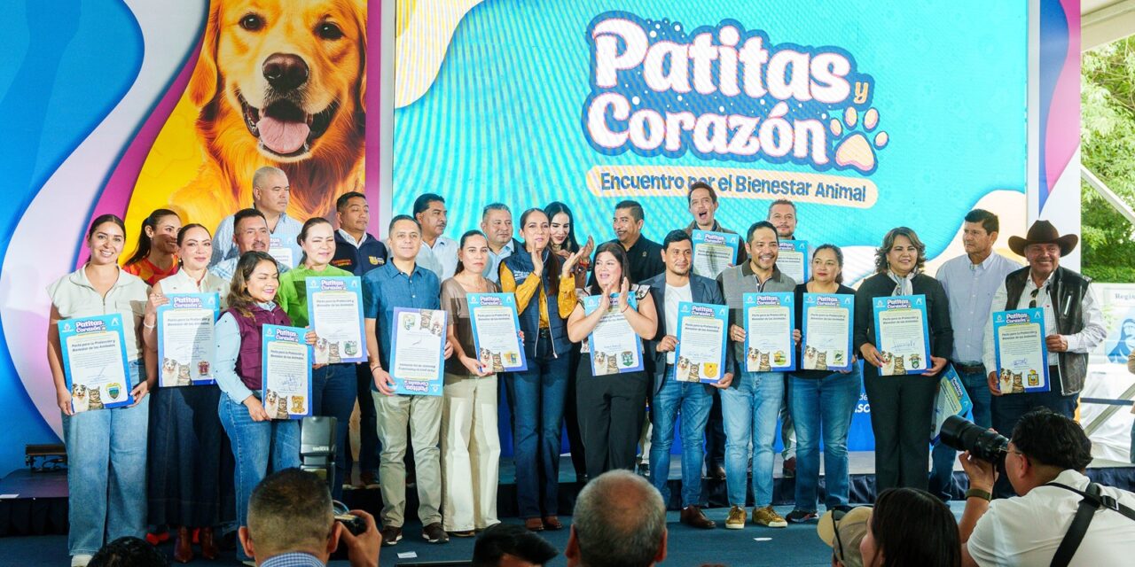 Firman Pacto para la Protección y Bienestar Animal en Encuentro Patitas y Corazón